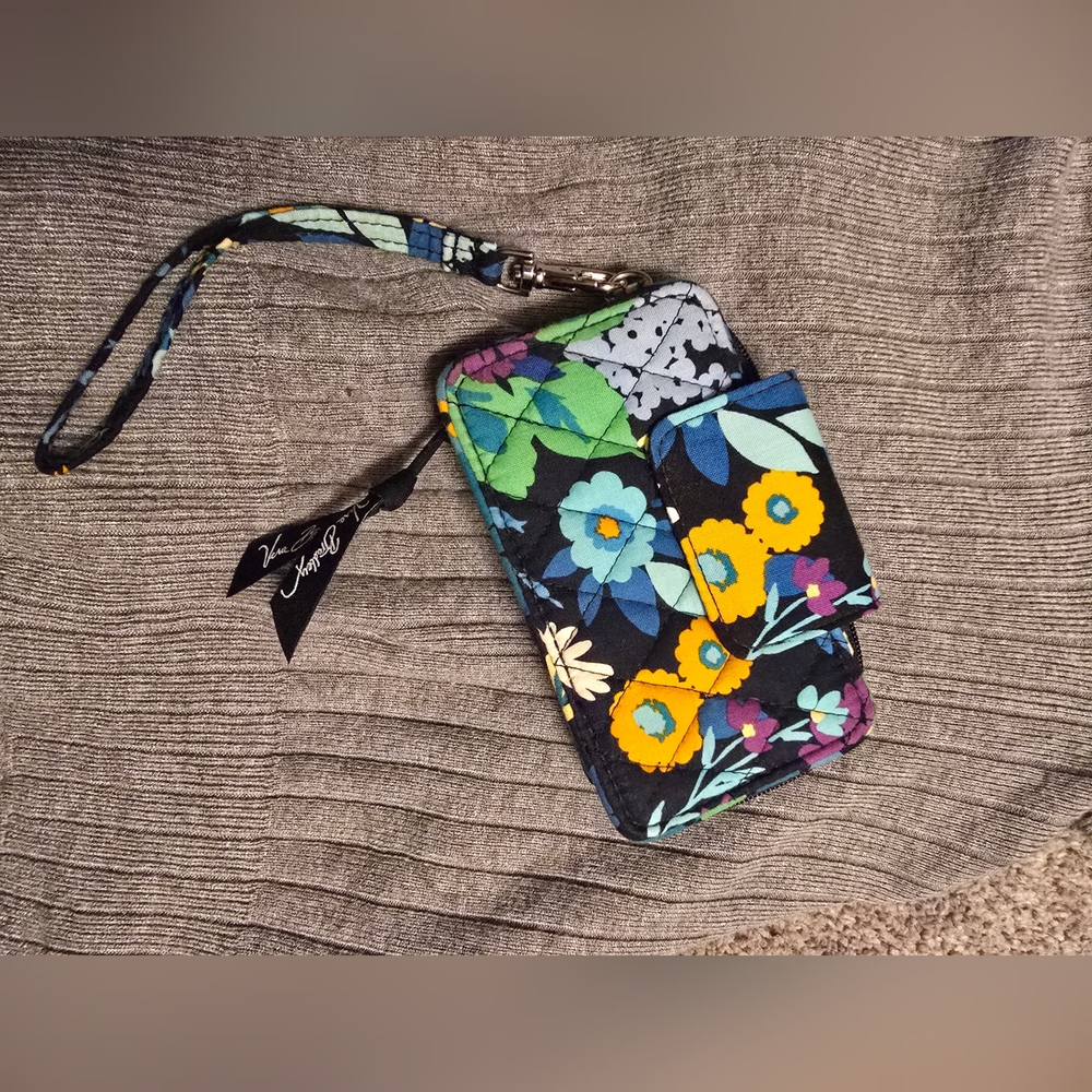 Vera Bradley Multicolor Floral Wristlet